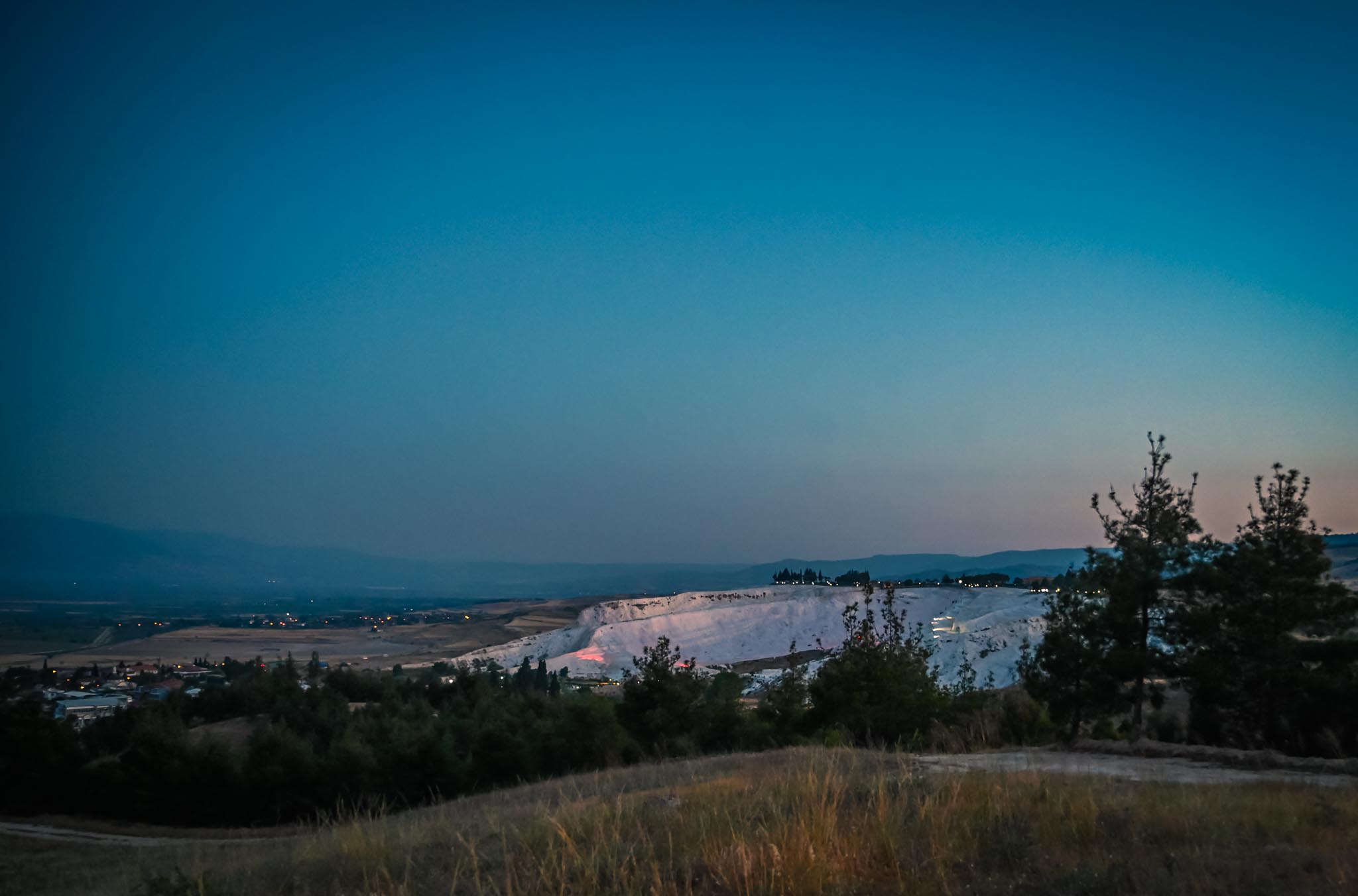 Pamukkale Abend